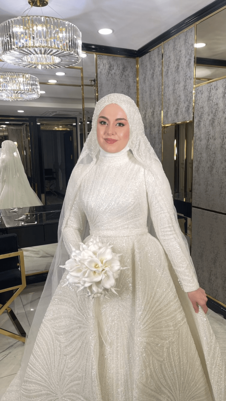 Güneş Beyaz Gelinlik