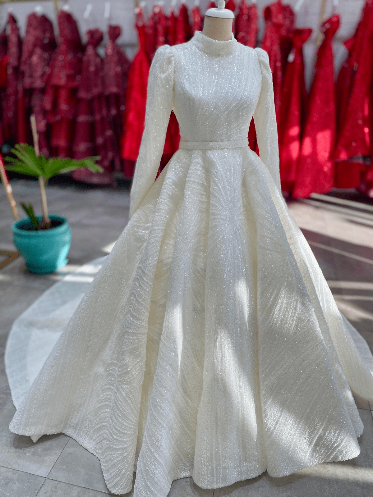 Güneş Beyaz Gelinlik