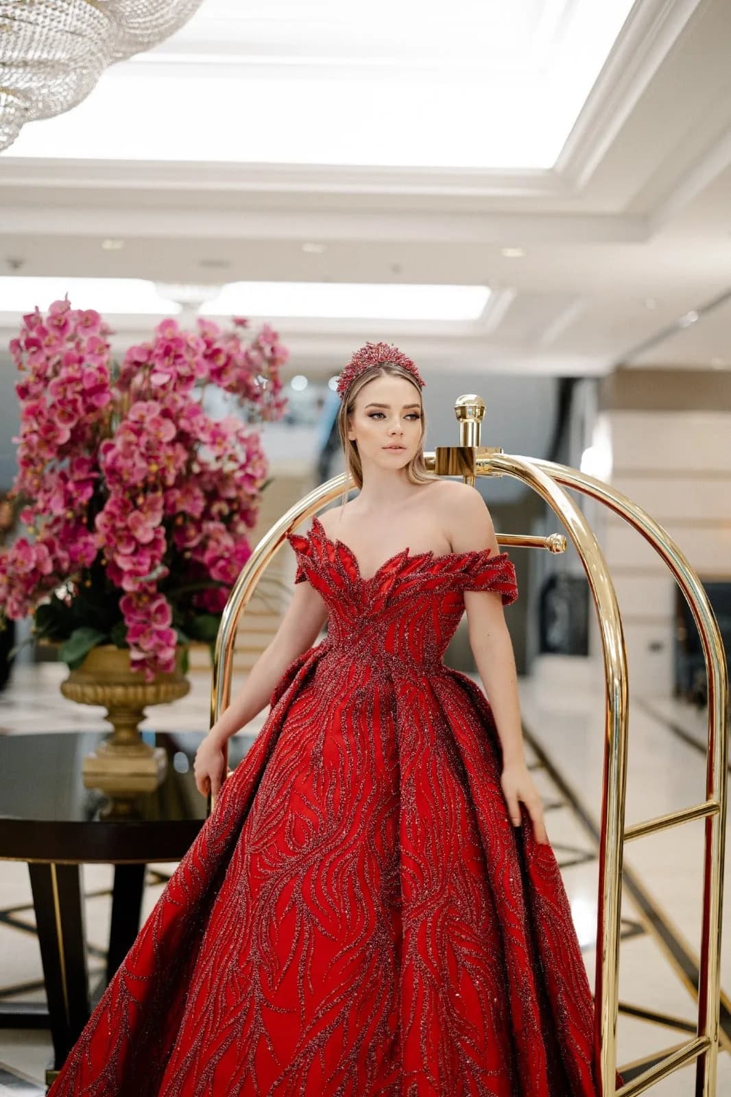 BERTA Henna Dress — görsel 2