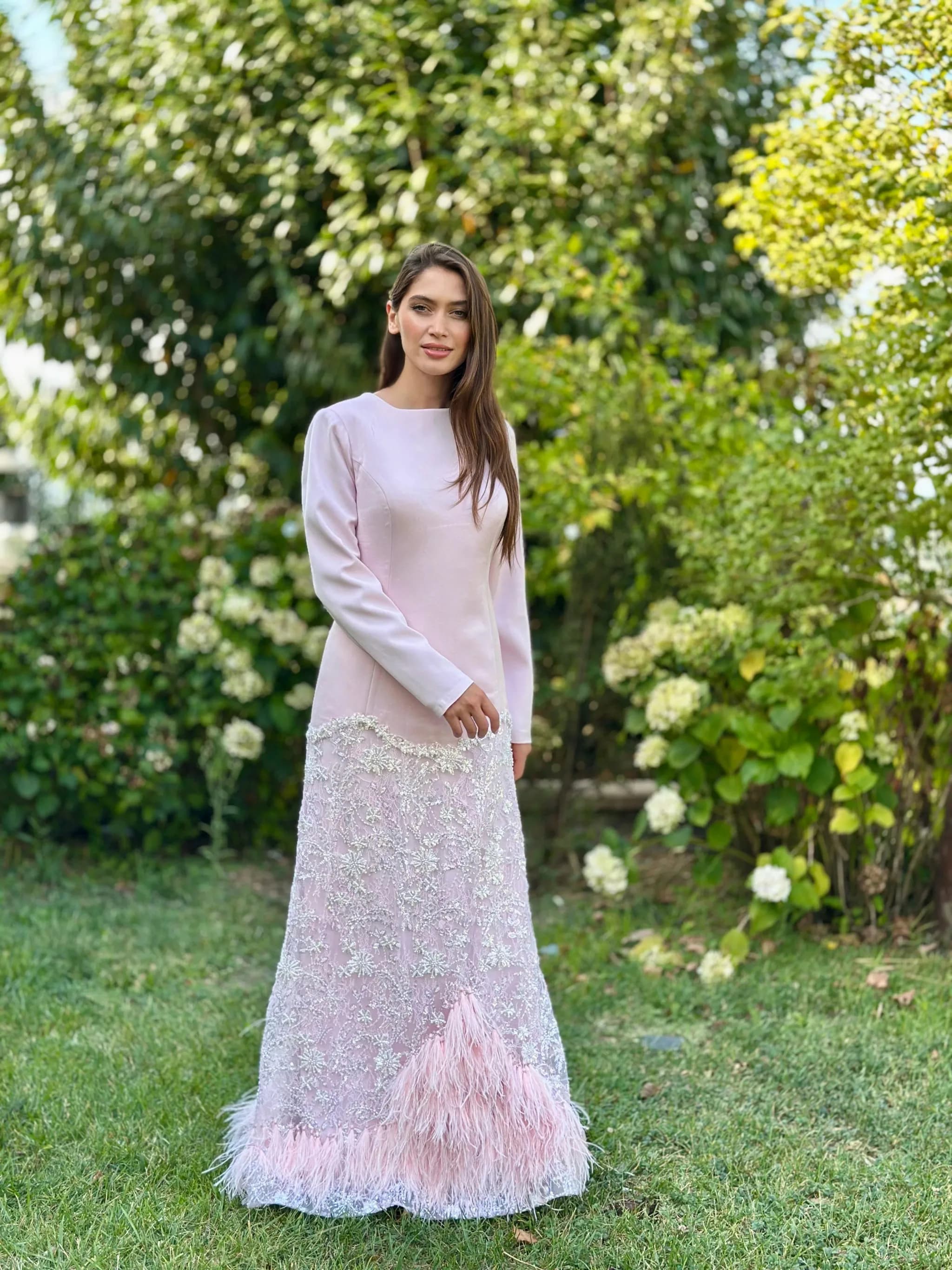 HELEN TÜYLÜ Elbise — görsel 4