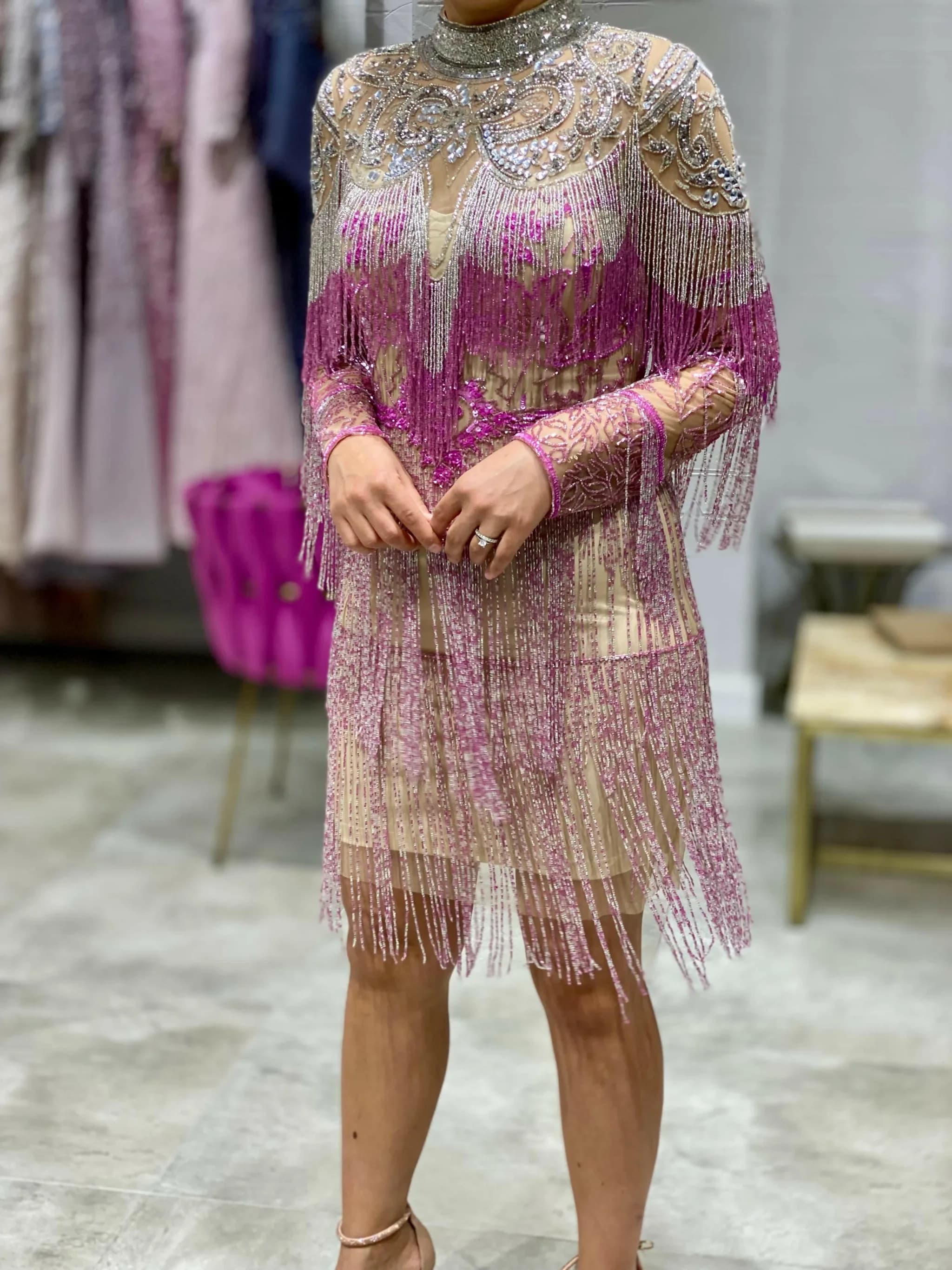 MİLA Pink Dress — görsel 2