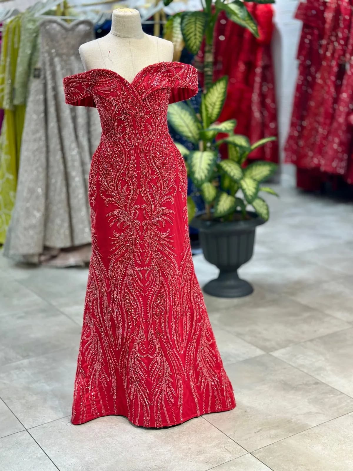 NARİN Detachable Henna Dress — görsel 3