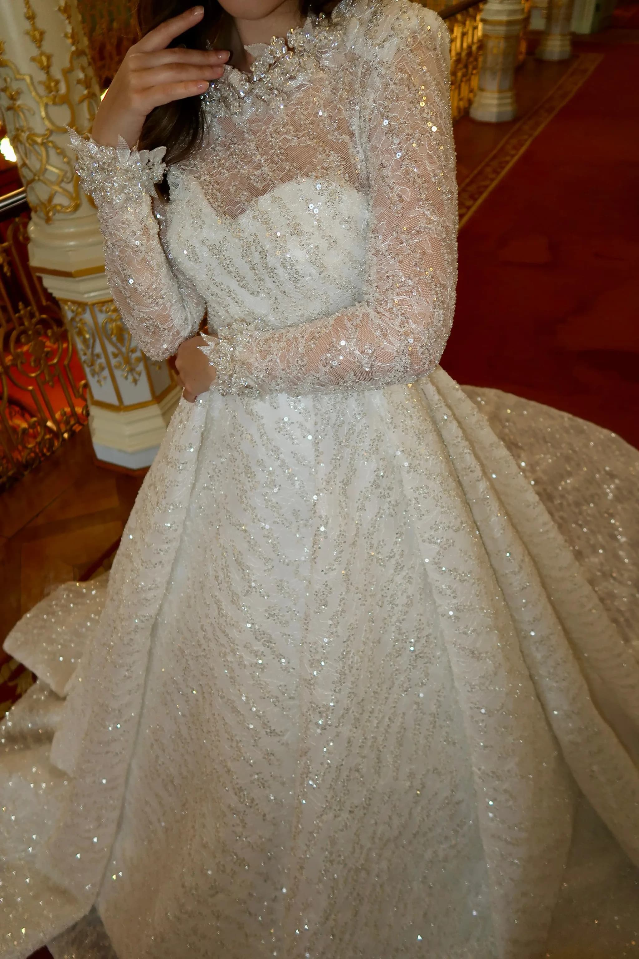 RAYA Guipure Bridal Gown — görsel 4