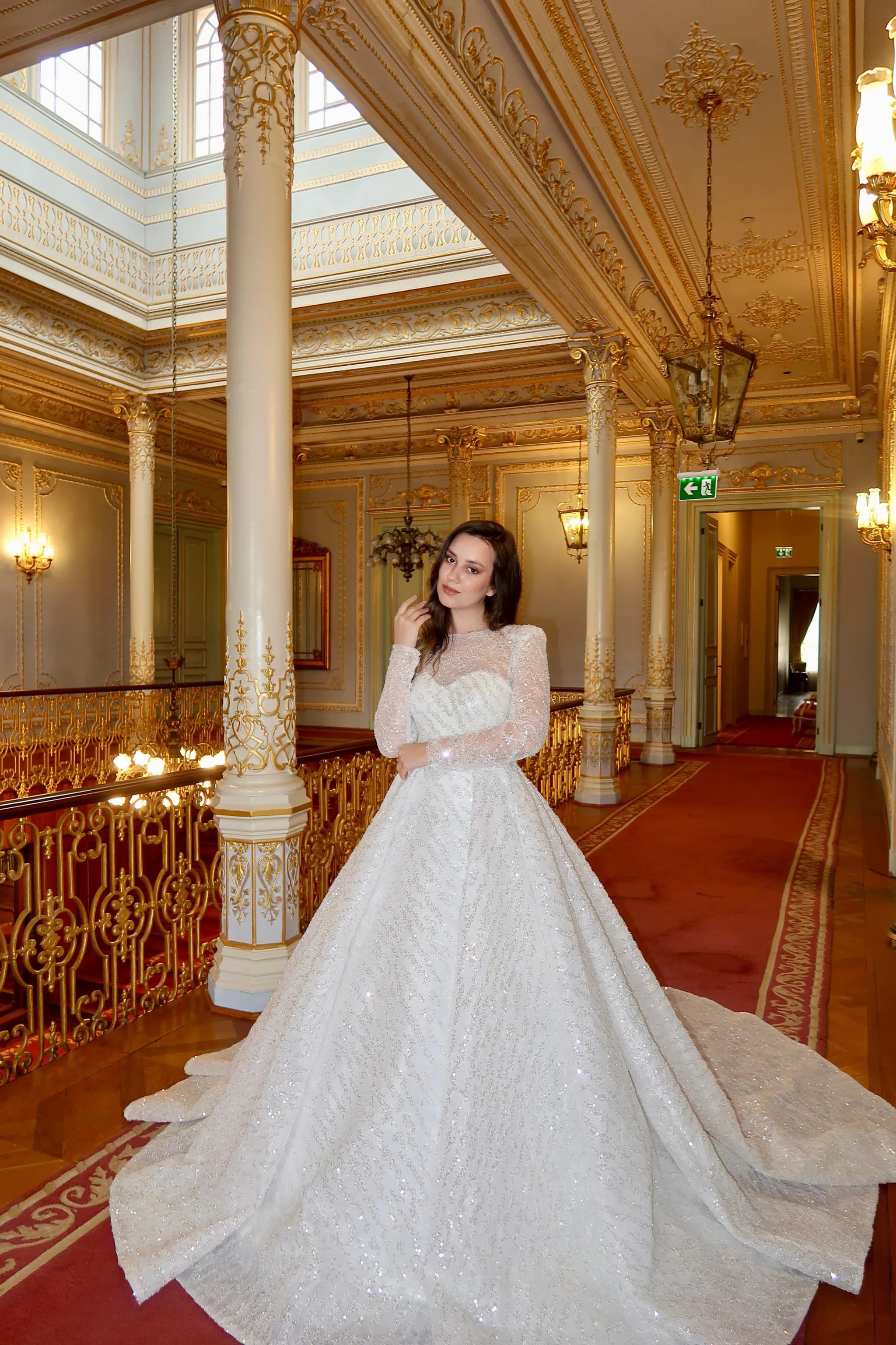 RAYA Guipure Bridal Gown — görsel 2