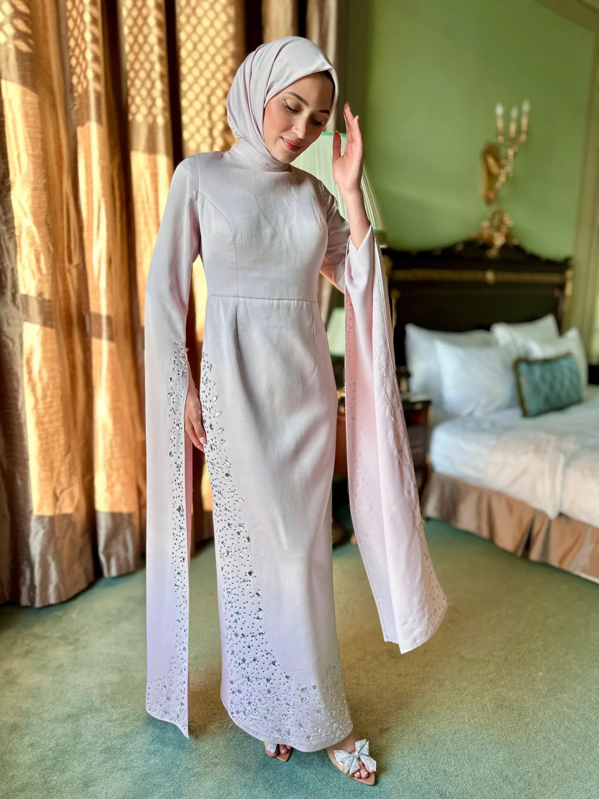 RÜMEYSA Pembe Elbise — görsel 4