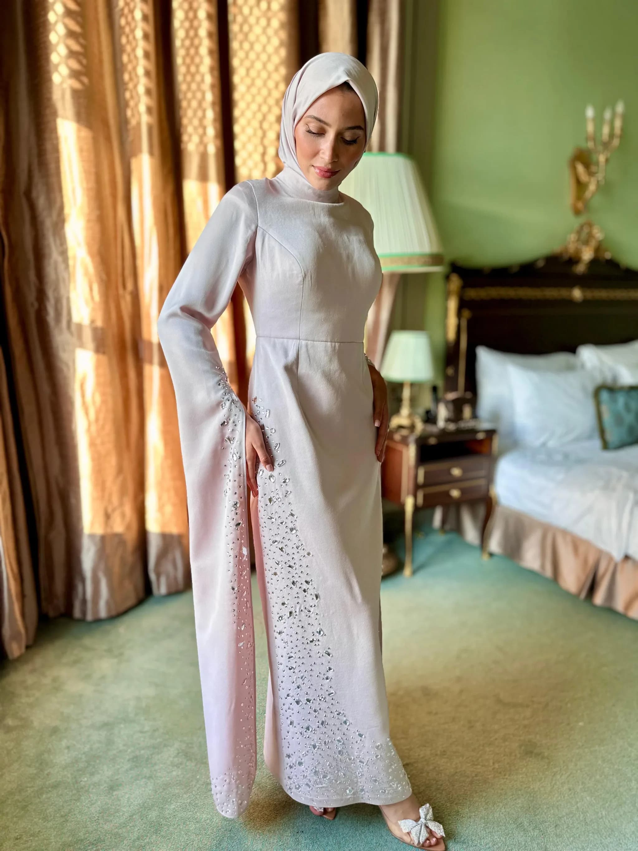 RÜMEYSA Pembe Elbise — görsel 2