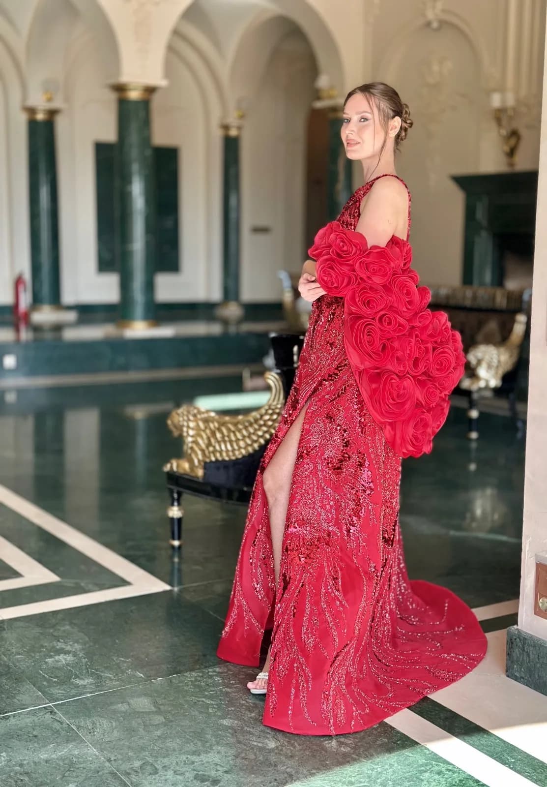 SCARLETT Henna Dress — görsel 3