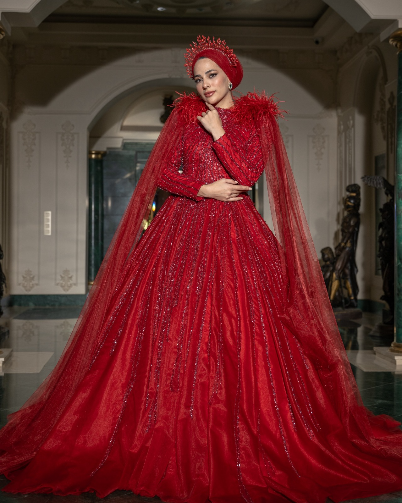 ALMİNA Kınalık Bordo