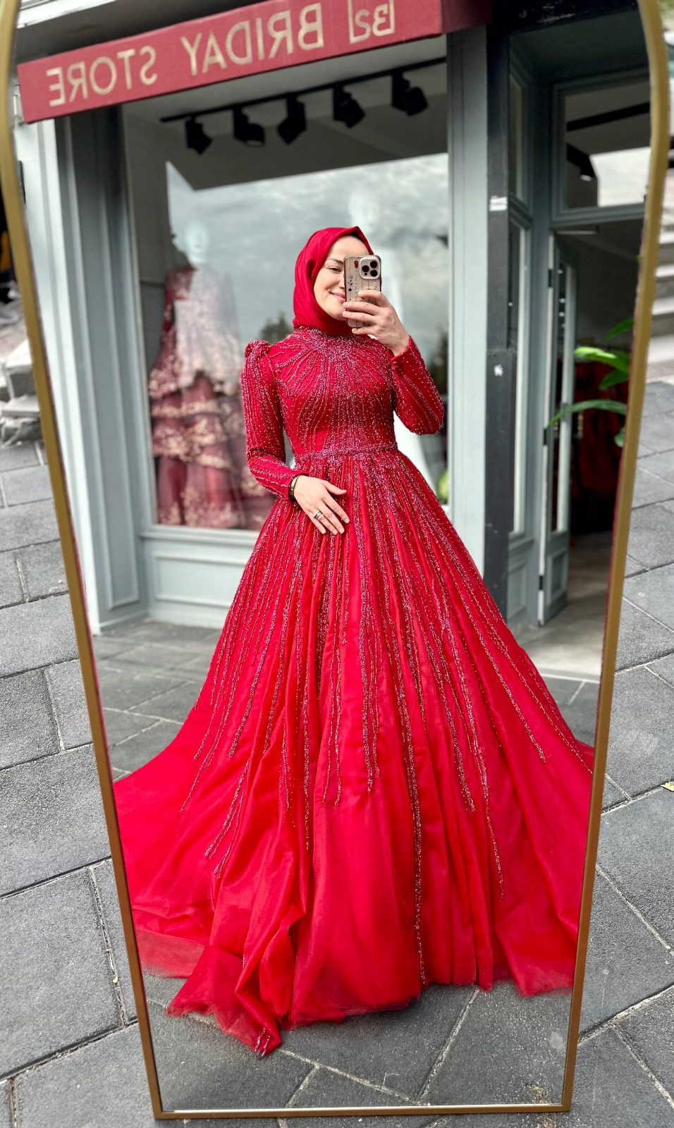ALMİNA Kınalık Bordo