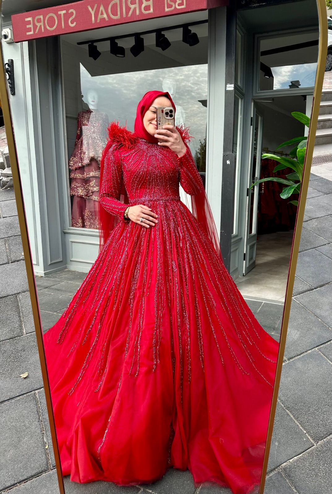 ALMİNA Kınalık Bordo