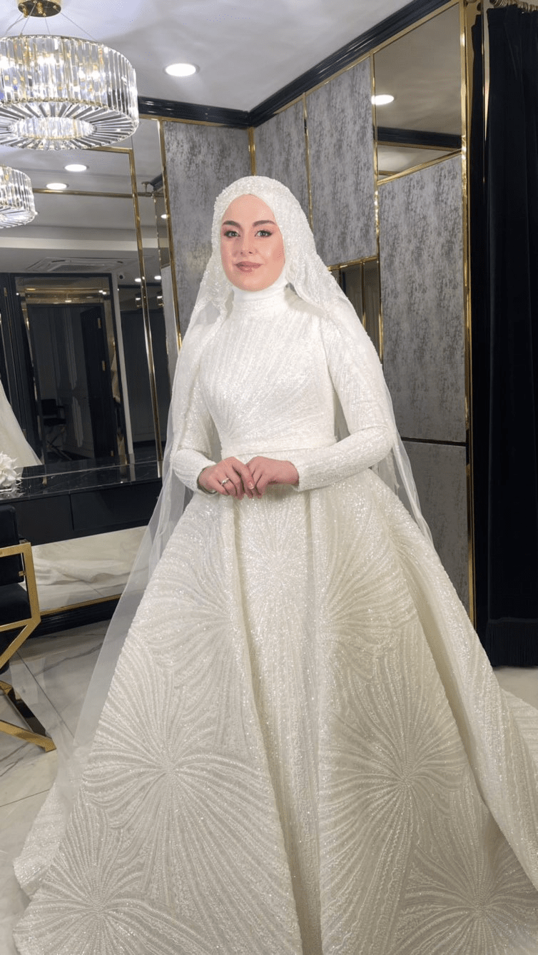 Güneş Beyaz Gelinlik