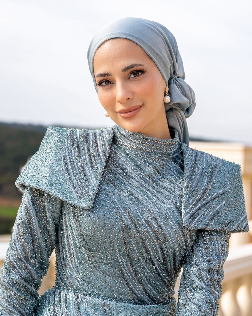 Aleyna Mavi Elbise