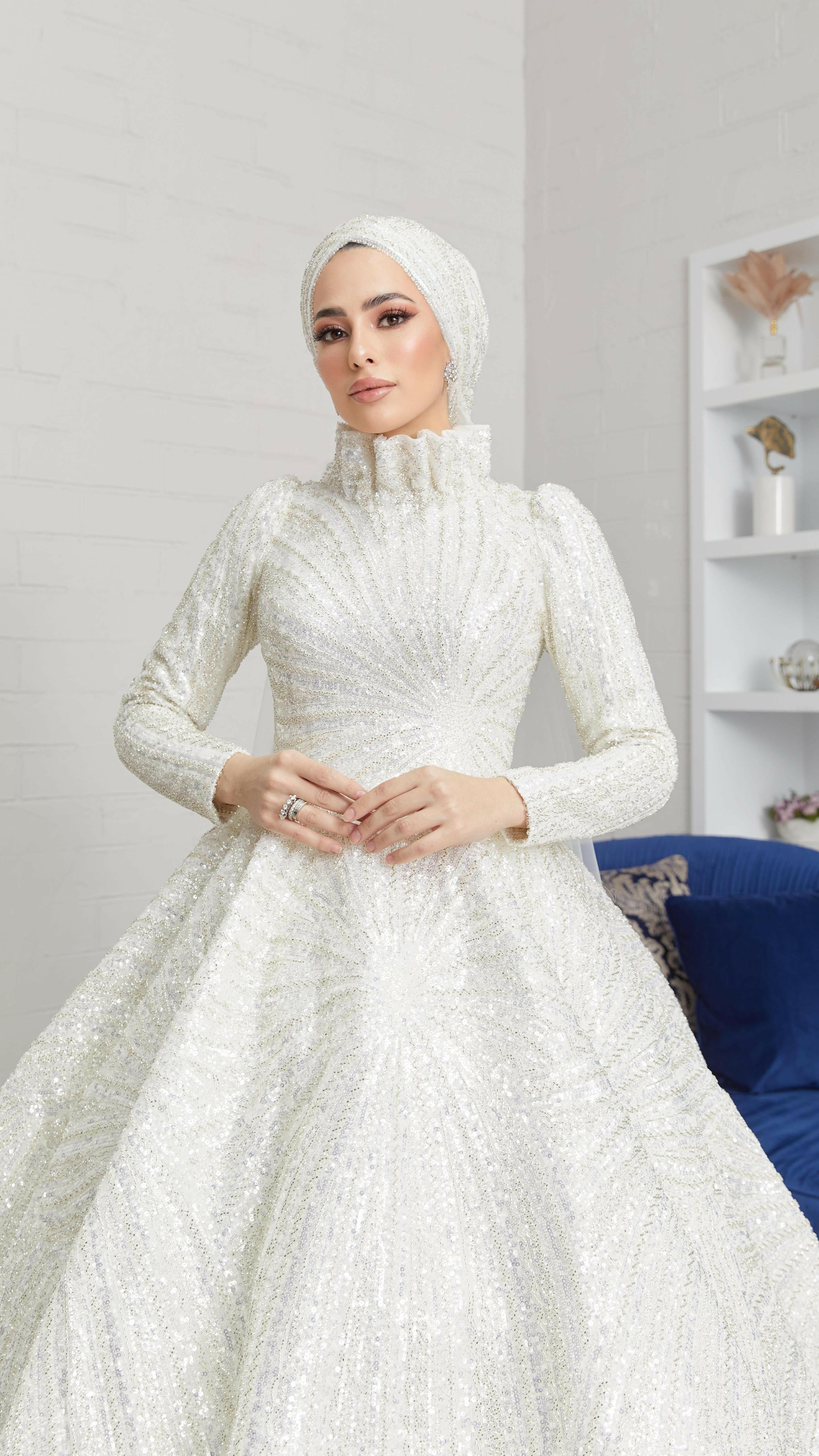 GÜNEŞ Krom Gelinlik